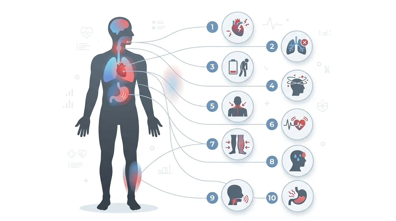 10 Early Symptoms of Heart Disease You Should Never Ignore