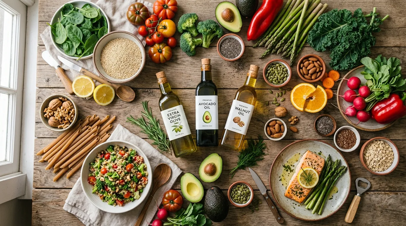 Cooking Oils & Heart Safety – Which Oils Are Best for Your Heart?