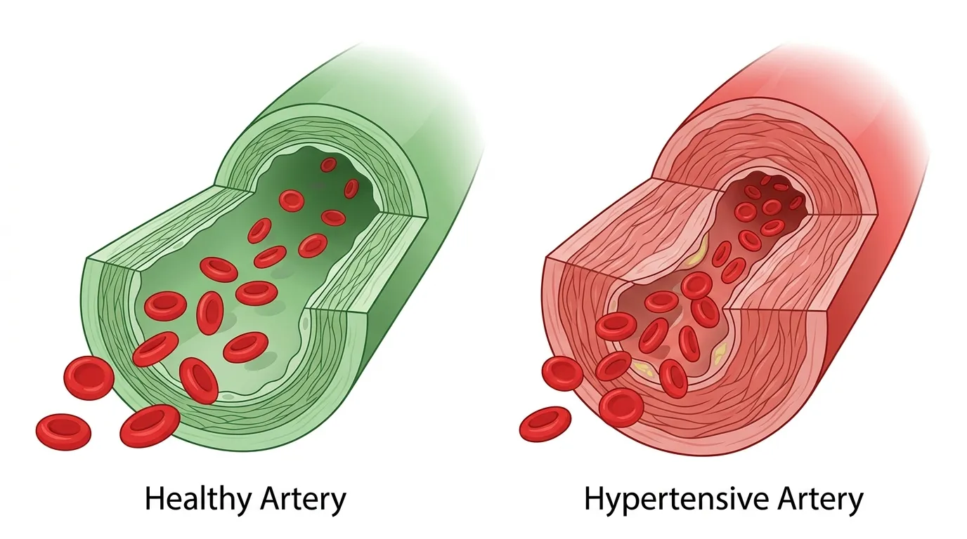 How High Blood Pressure Affects Your Heart