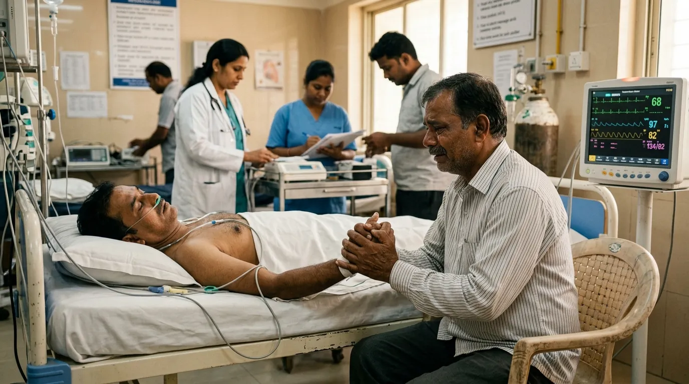 Sunil’s Heart Attack and How His Brother Suresh Saved His Life